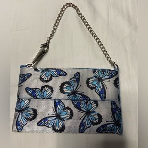 RARE Harveys Original Seatbelt Bags - Minnie Wristlet - Butterfly